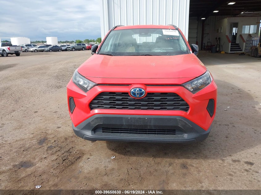 2022 Toyota Rav4 Hybrid Le VIN: 4T3LWRFV4NU052804 Lot: 39658630
