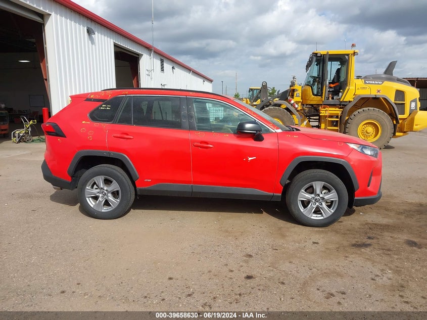 2022 Toyota Rav4 Hybrid Le VIN: 4T3LWRFV4NU052804 Lot: 39658630