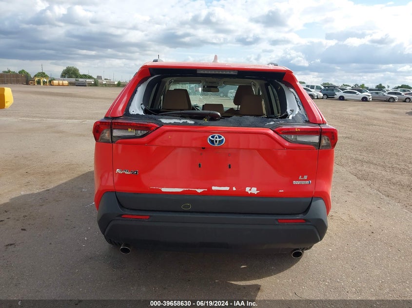 2022 Toyota Rav4 Hybrid Le VIN: 4T3LWRFV4NU052804 Lot: 39658630