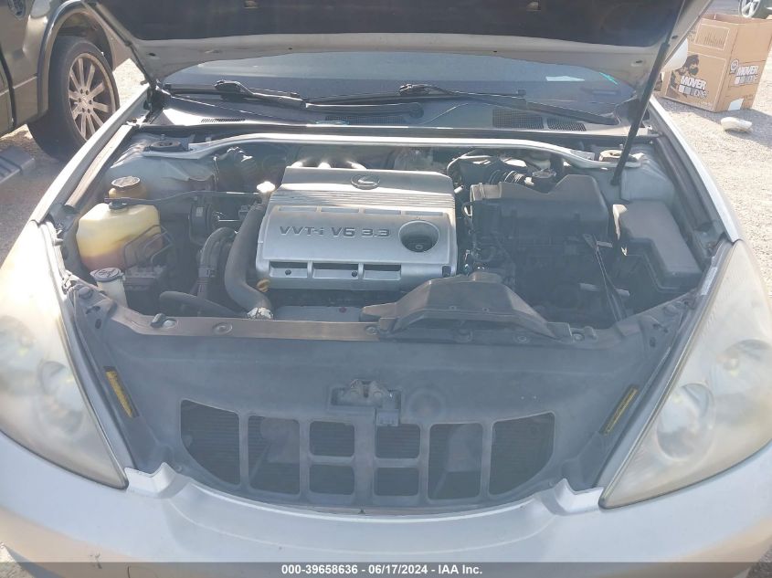 2004 Lexus Es 330 VIN: JTHBA30G145031785 Lot: 39658636