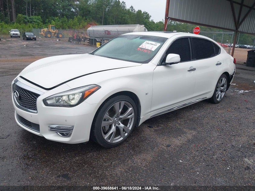 2017 Infiniti Q70L 3.7 VIN: JN1BY1PP7HM170132 Lot: 39658641