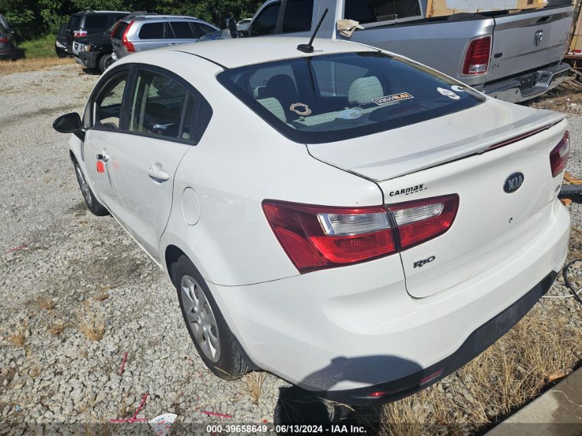 KNADM4A38D6293636 | 2013 KIA RIO