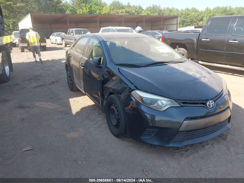 2016 TOYOTA COROLLA LE - 2T1BURHE4GC545927