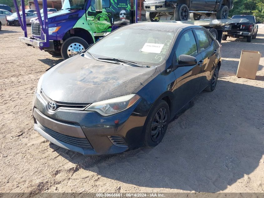 2016 Toyota Corolla Le VIN: 2T1BURHE4GC545927 Lot: 39658661