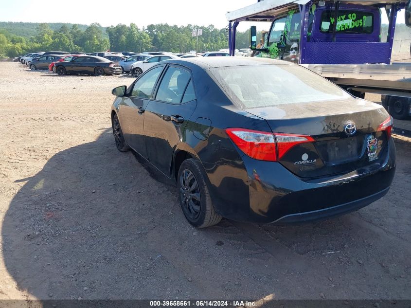 2016 TOYOTA COROLLA LE - 2T1BURHE4GC545927