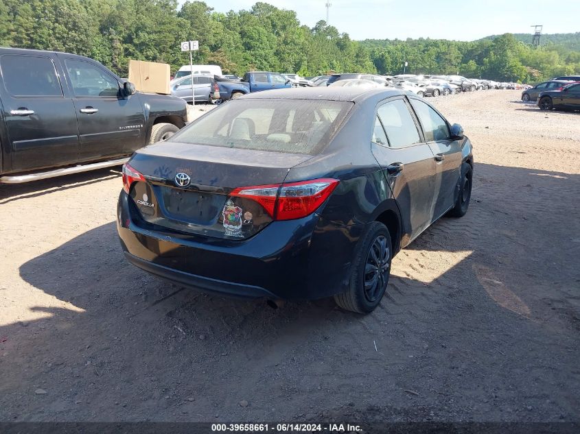 2016 TOYOTA COROLLA LE - 2T1BURHE4GC545927