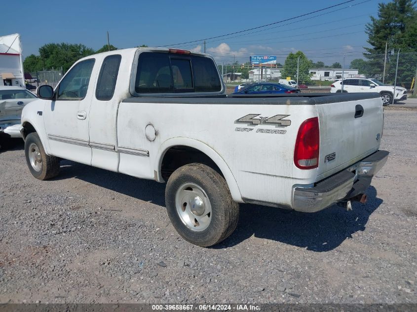 1997 Ford F-150 Lariat/Xl/Xlt VIN: 1FTEX18L8VNB98309 Lot: 39658667