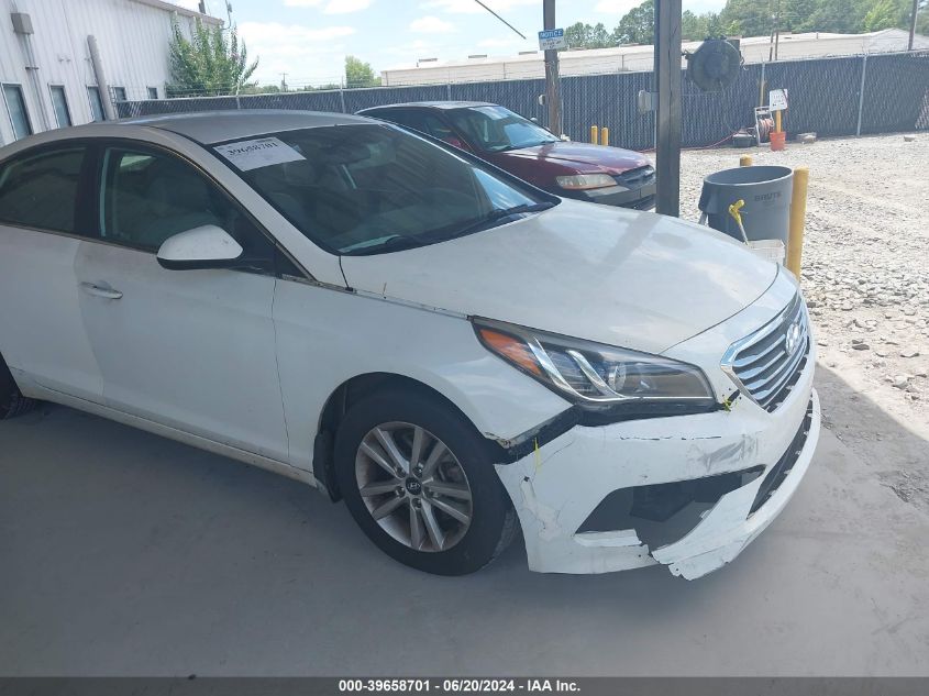 2016 Hyundai Sonata Se VIN: 5NPE24AF0GH302735 Lot: 39658701