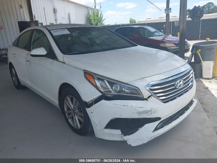 2016 Hyundai Sonata Se VIN: 5NPE24AF0GH302735 Lot: 39658701