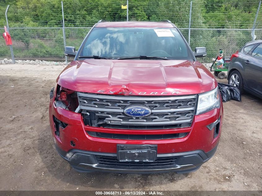 2018 Ford Explorer Xlt VIN: 1FM5K8D83JGC47676 Lot: 39658713