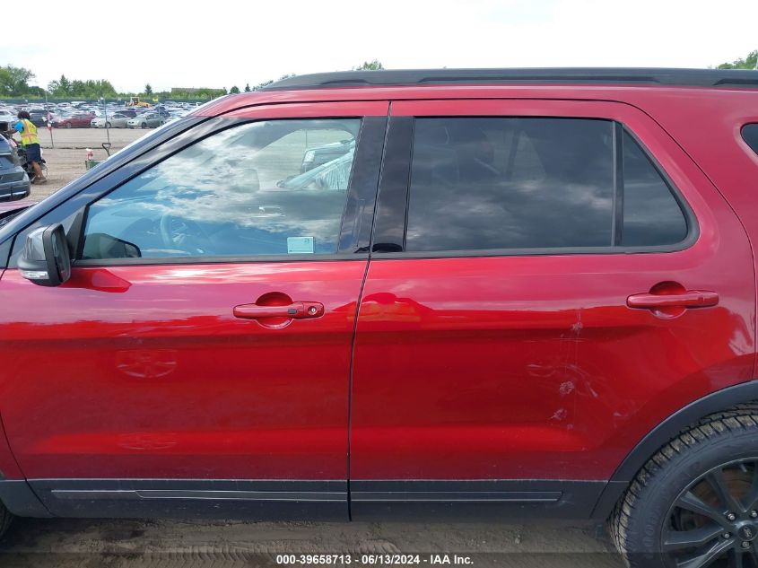 2018 Ford Explorer Xlt VIN: 1FM5K8D83JGC47676 Lot: 39658713