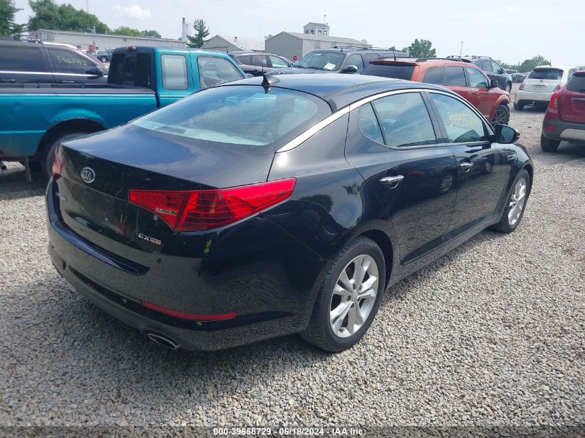 2013 Kia Optima Ex VIN: 5XXGN4A72DG206105 Lot: 39658729