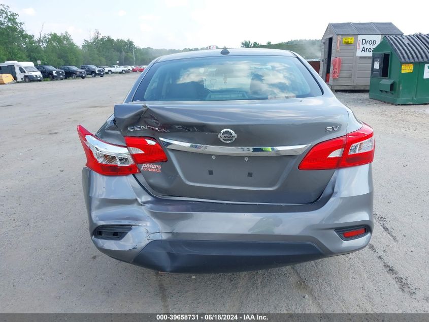 2018 Nissan Sentra Sv VIN: 3N1AB7AP0JY204018 Lot: 39658731