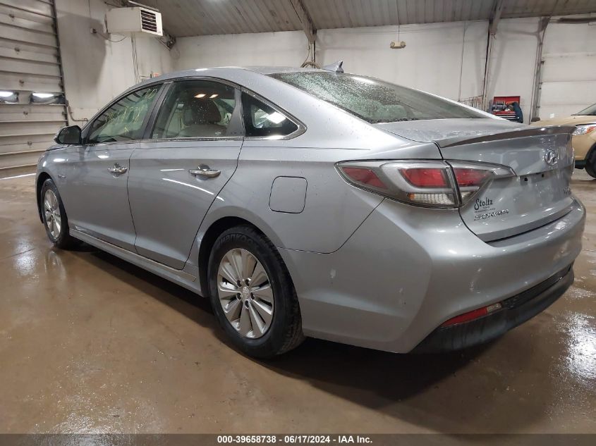 2016 Hyundai Sonata Hybrid Se VIN: KMHE24L19GA025202 Lot: 39658738