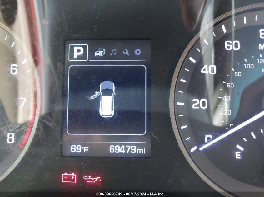 2017 Hyundai Tucson Se VIN: KM8J3CA41HU590420 Lot: 39658749