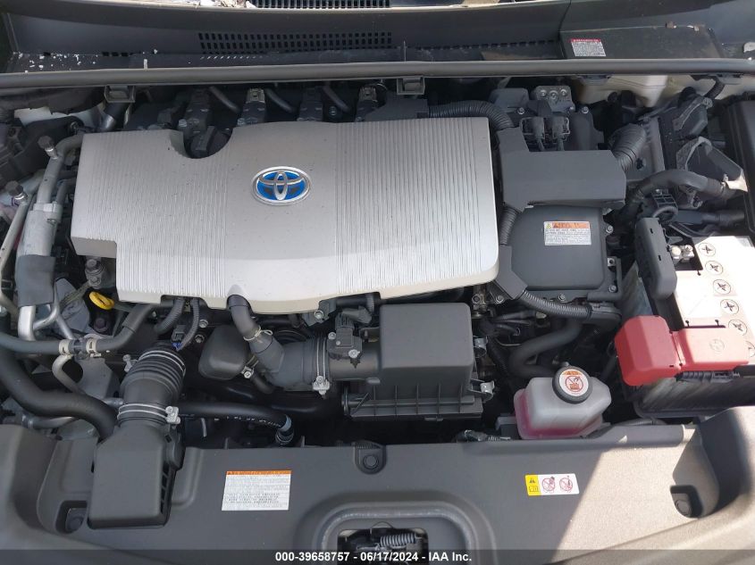2022 Toyota Prius Prime Le VIN: JTDKAMFP2N3227844 Lot: 39658757