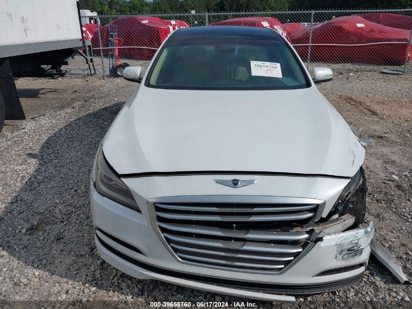 2015 Hyundai Genesis 3.8 VIN: KMHGN4JE5FU099266 Lot: 39658760