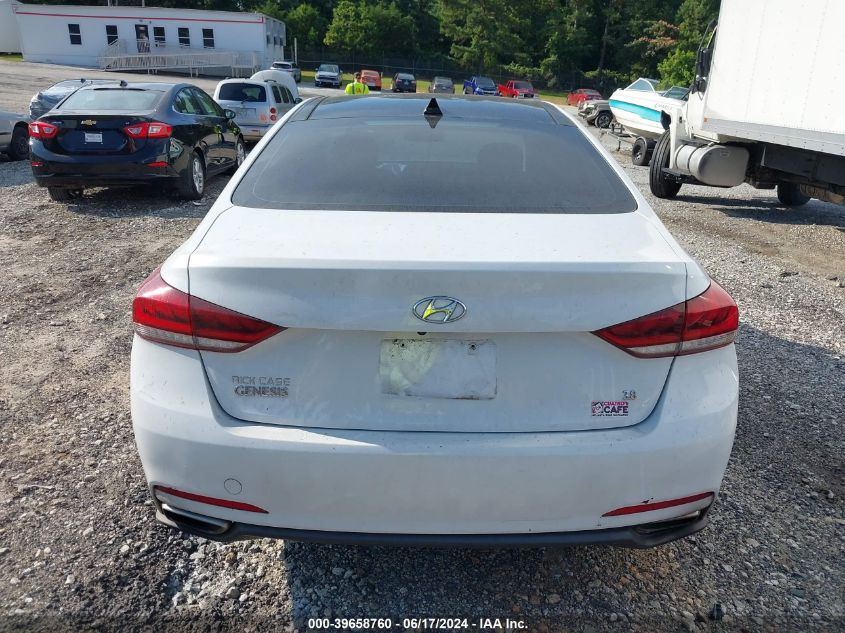 2015 Hyundai Genesis 3.8 VIN: KMHGN4JE5FU099266 Lot: 39658760