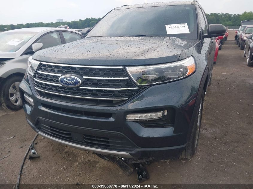 2023 Ford Explorer Xlt VIN: 1FMSK8DH1PGA19784 Lot: 39658778