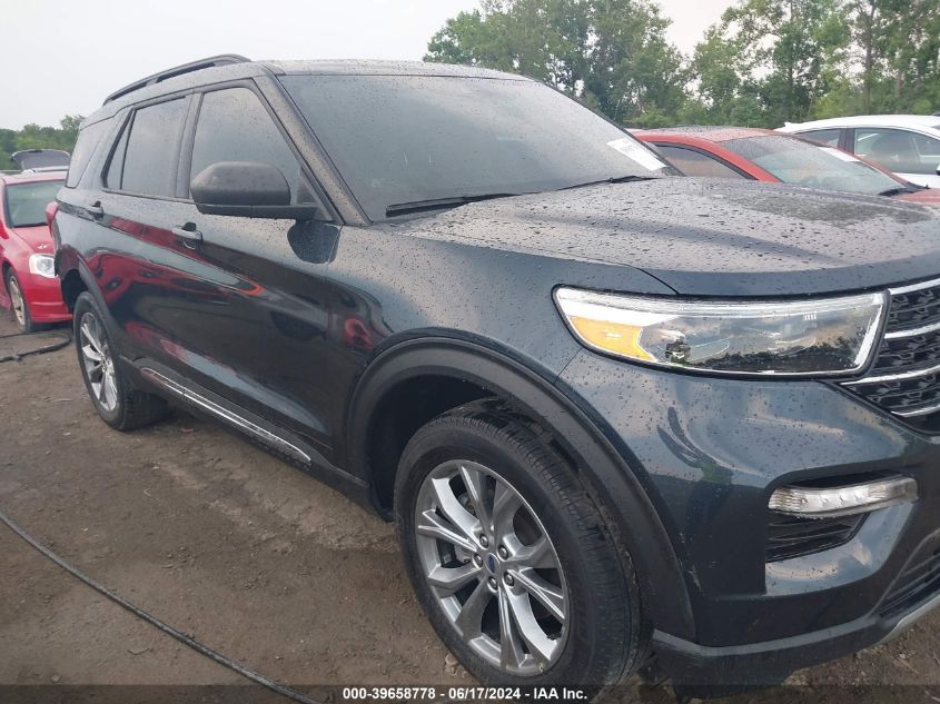 2023 Ford Explorer Xlt VIN: 1FMSK8DH1PGA19784 Lot: 39658778