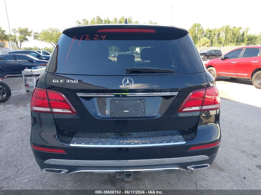 2018 Mercedes-Benz Gle 350 VIN: 4JGDA5JB0JB021654 Lot: 39658782