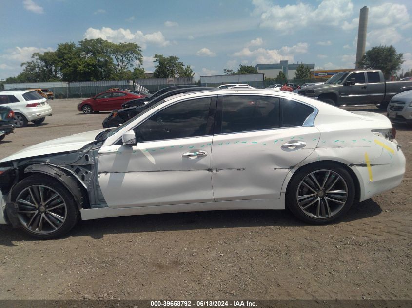 2017 Infiniti Q50 3.0T Sport VIN: JN1EV7AR2HM835182 Lot: 39658792