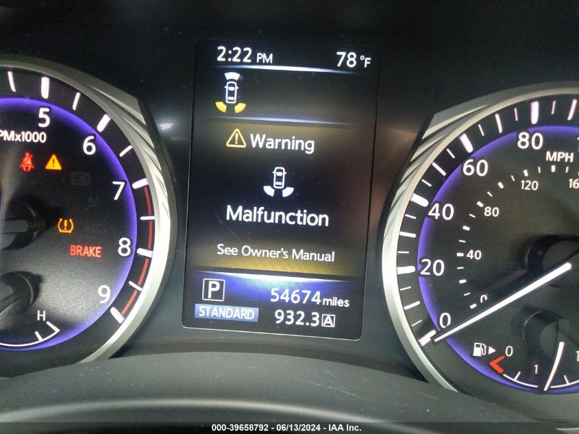 2017 Infiniti Q50 3.0T Sport VIN: JN1EV7AR2HM835182 Lot: 39658792