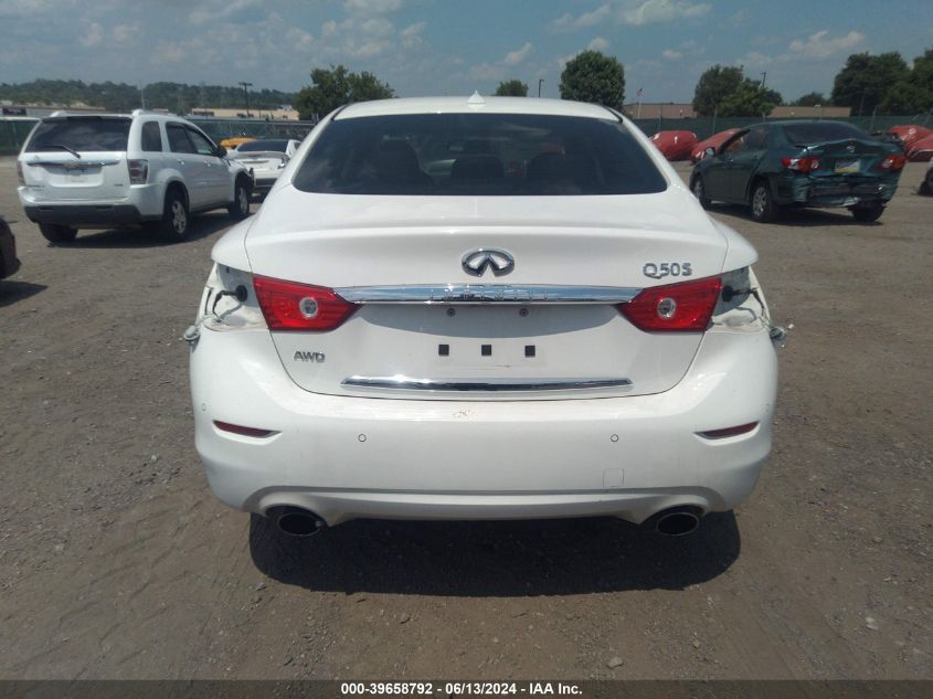 2017 Infiniti Q50 3.0T Sport VIN: JN1EV7AR2HM835182 Lot: 39658792