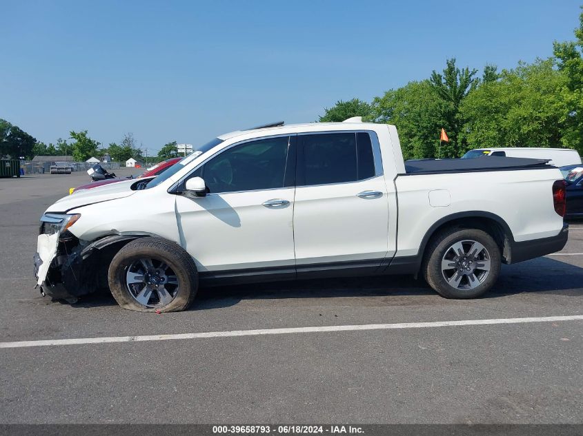 2019 Honda Ridgeline Rtl-E VIN: 5FPYK3F73KB012934 Lot: 39658793