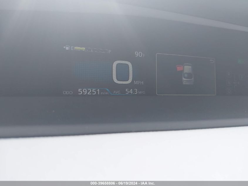 2016 Toyota Prius Four Touring VIN: JTDKARFU1G3500293 Lot: 39658806