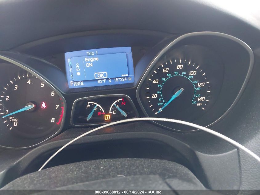 2014 Ford Focus Se VIN: 1FADP3K28EL121660 Lot: 39658812