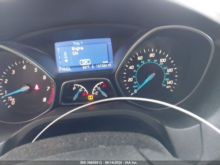 2014 Ford Focus Se VIN: 1FADP3K28EL121660 Lot: 39658812