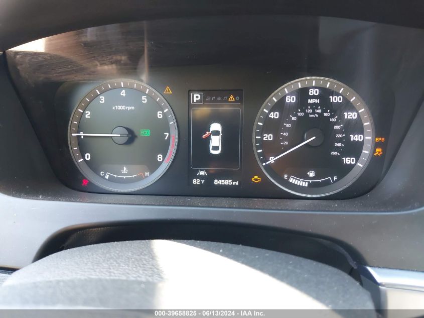 2015 Hyundai Sonata Limited VIN: 5NPE34AF9FH028804 Lot: 39658825