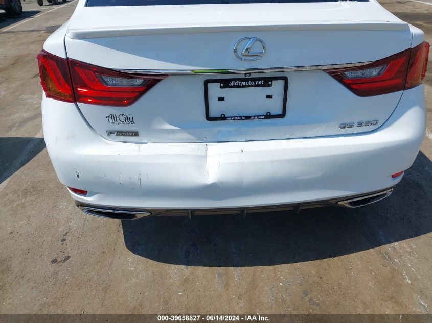 2015 Lexus Gs 350 VIN: JTHBE1BL9FA003794 Lot: 39658827