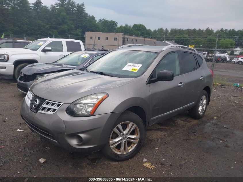 JN8AS5MV1FW753869 2015 NISSAN ROGUE - Image 2