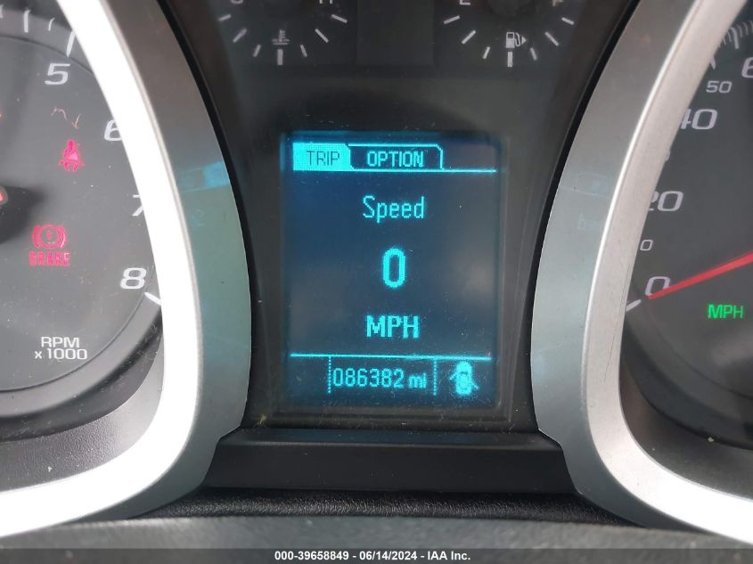 2013 Chevrolet Equinox 1Lt VIN: 1GNFLEEK2DZ131917 Lot: 39658849