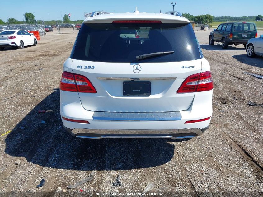 2015 Mercedes-Benz Ml 350 4Matic VIN: 4JGDA5HB0FA615504 Lot: 39658854