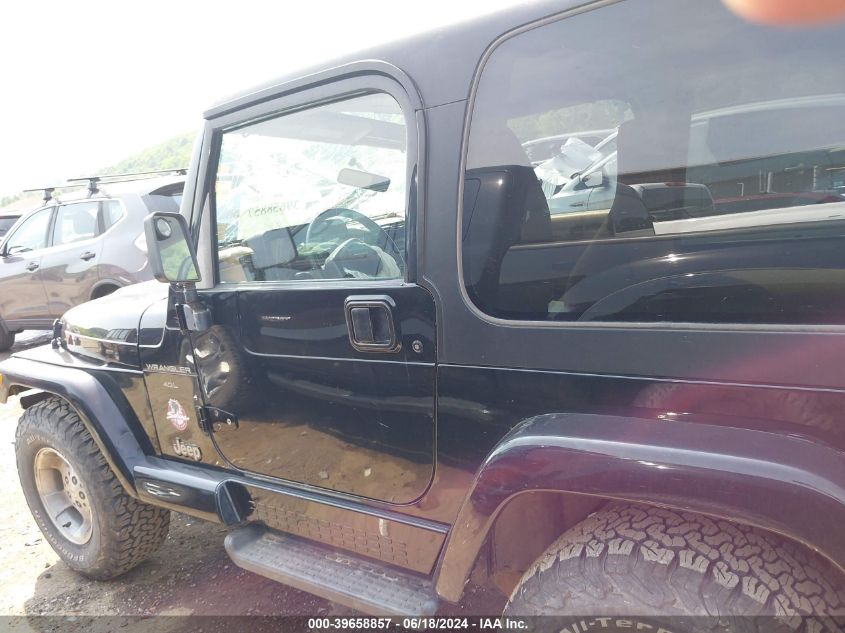 1997 Jeep Wrangler / Tj Sahara VIN: 1J4FY49S4VP496430 Lot: 39658857