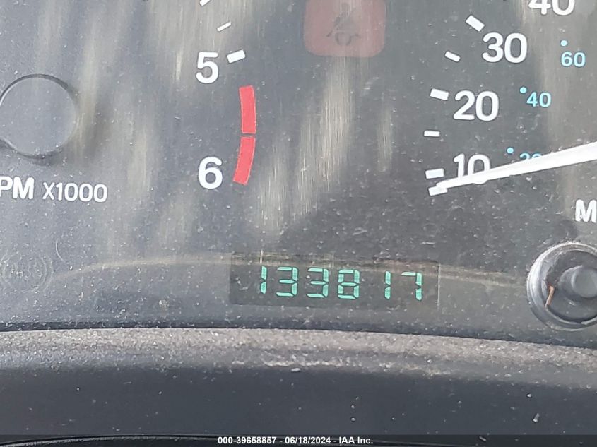 1997 Jeep Wrangler / Tj Sahara VIN: 1J4FY49S4VP496430 Lot: 39658857