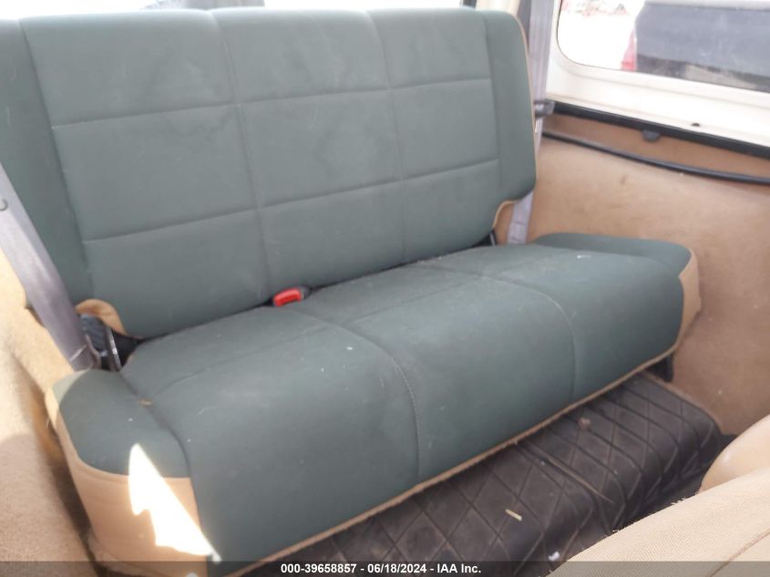 1997 Jeep Wrangler / Tj Sahara VIN: 1J4FY49S4VP496430 Lot: 39658857