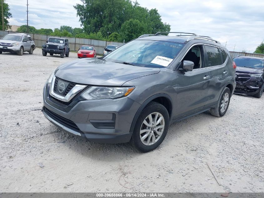 2017 Nissan Rogue Sv VIN: 5N1AT2MV3HC829468 Lot: 39658866