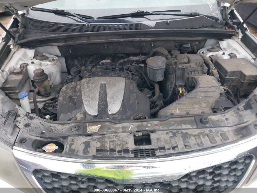 2012 Kia Sorento Lx V6 VIN: 5XYKTDA20CG297308 Lot: 39658867