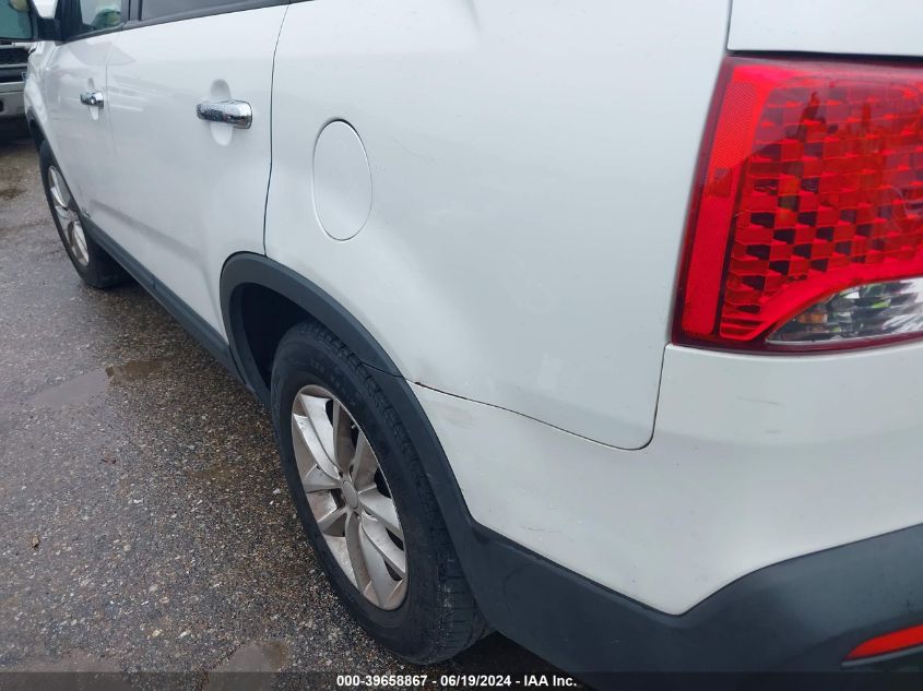 2012 Kia Sorento Lx V6 VIN: 5XYKTDA20CG297308 Lot: 39658867