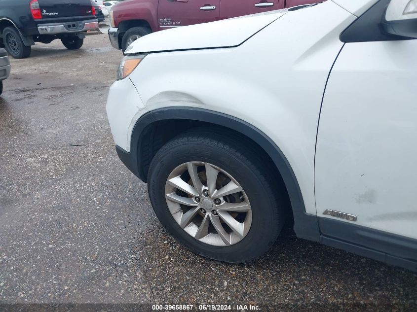 2012 Kia Sorento Lx V6 VIN: 5XYKTDA20CG297308 Lot: 39658867