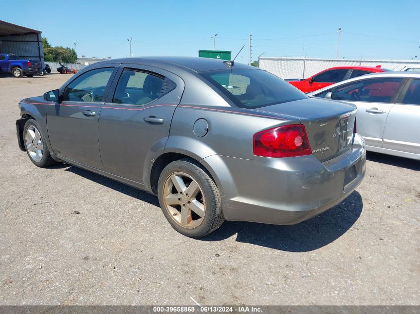 2012 Dodge Avenger Se VIN: 1C3CDZAB2CN184102 Lot: 39658868