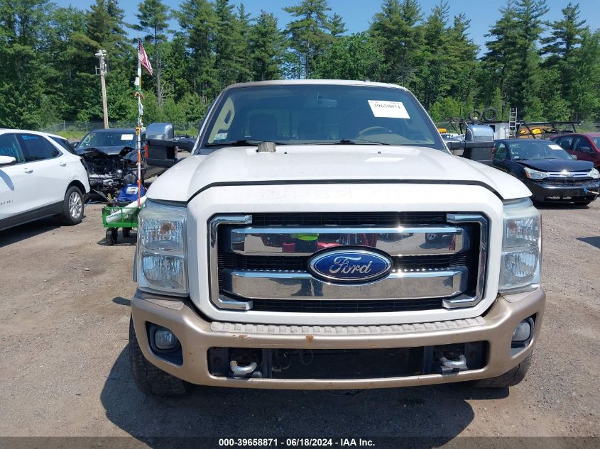 2011 Ford F-350 Lariat VIN: 1FT8W3BT6BEB93688 Lot: 39658871