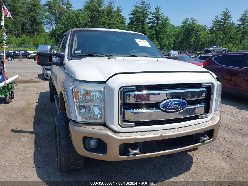 2011 Ford F-350 Lariat VIN: 1FT8W3BT6BEB93688 Lot: 39658871