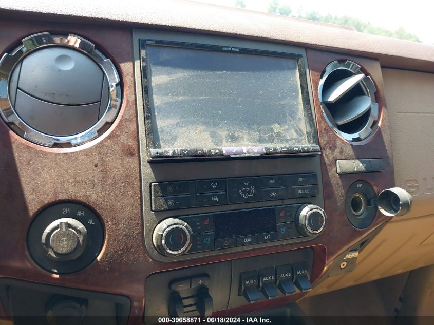 2011 Ford F-350 Lariat VIN: 1FT8W3BT6BEB93688 Lot: 39658871