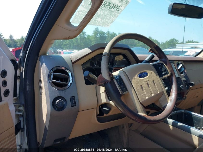 2011 Ford F-350 Lariat VIN: 1FT8W3BT6BEB93688 Lot: 39658871