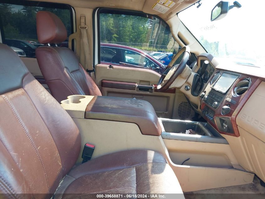 2011 Ford F-350 Lariat VIN: 1FT8W3BT6BEB93688 Lot: 39658871